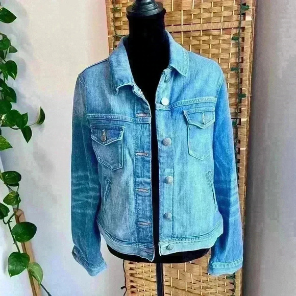 J. Crew Classic Jean Jacket - Picture 1 of 8
